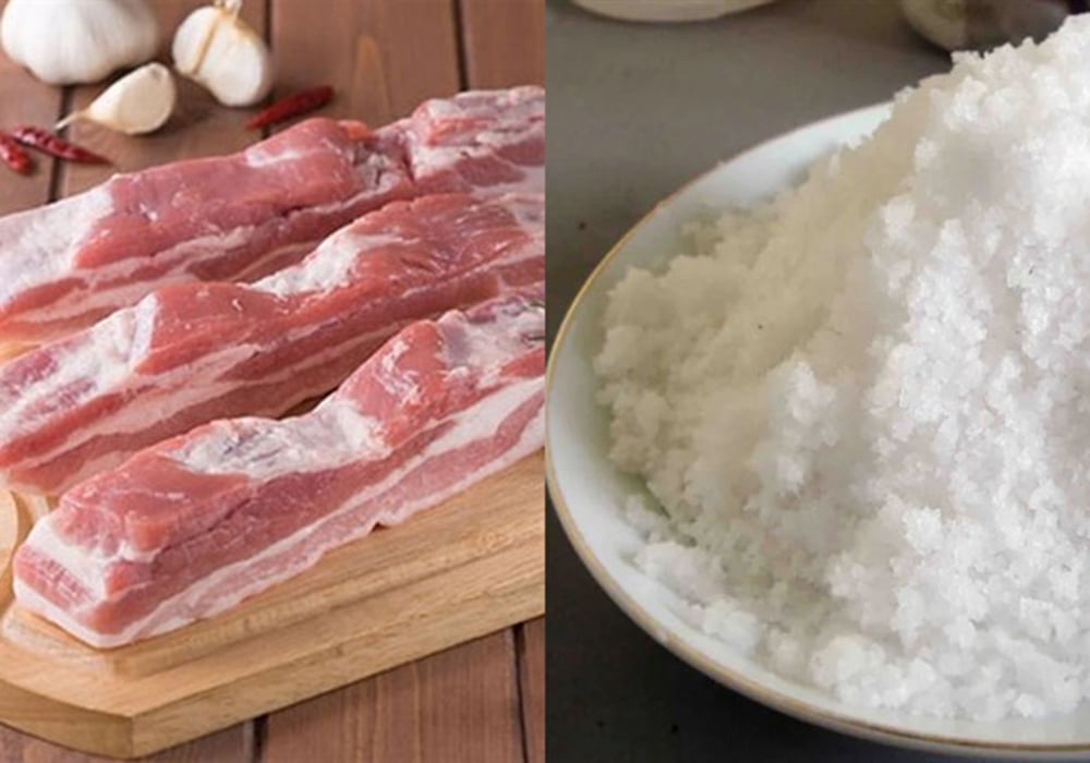 Nguyên liệu làm thịt xông khói