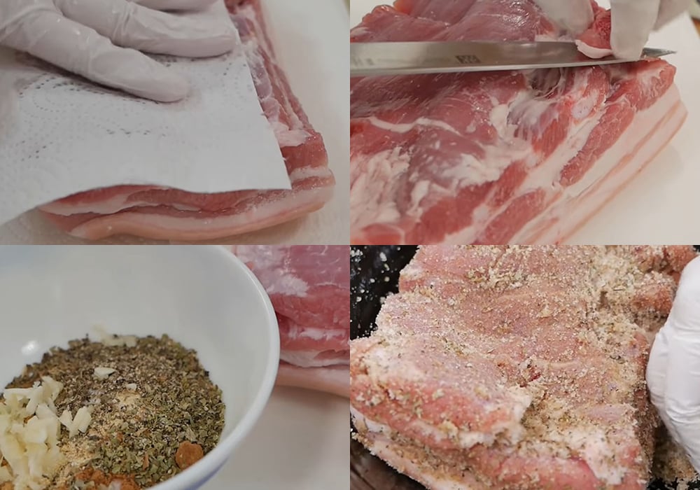 Sơ chế các nguyên liệu