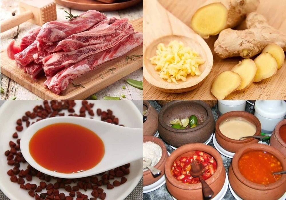 Nguyên liệu làm bò kho miền Bắc