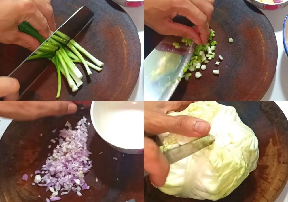 Sơ chế các nguyên liệu