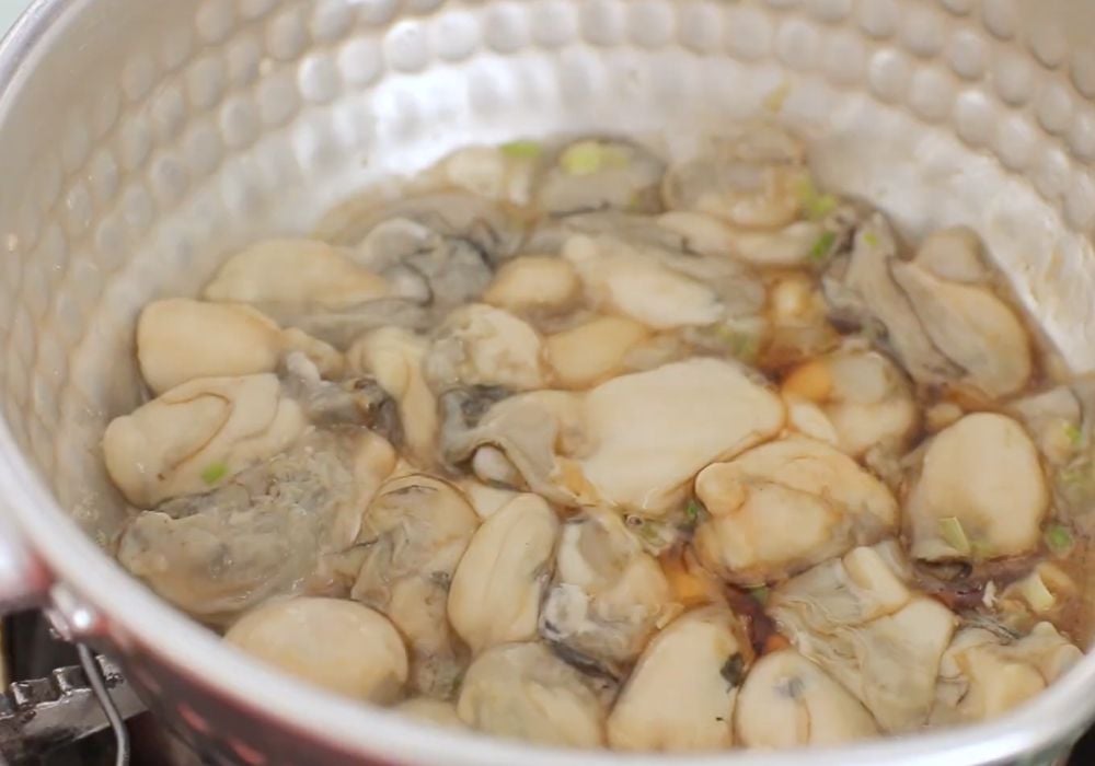Xào sơ hàu