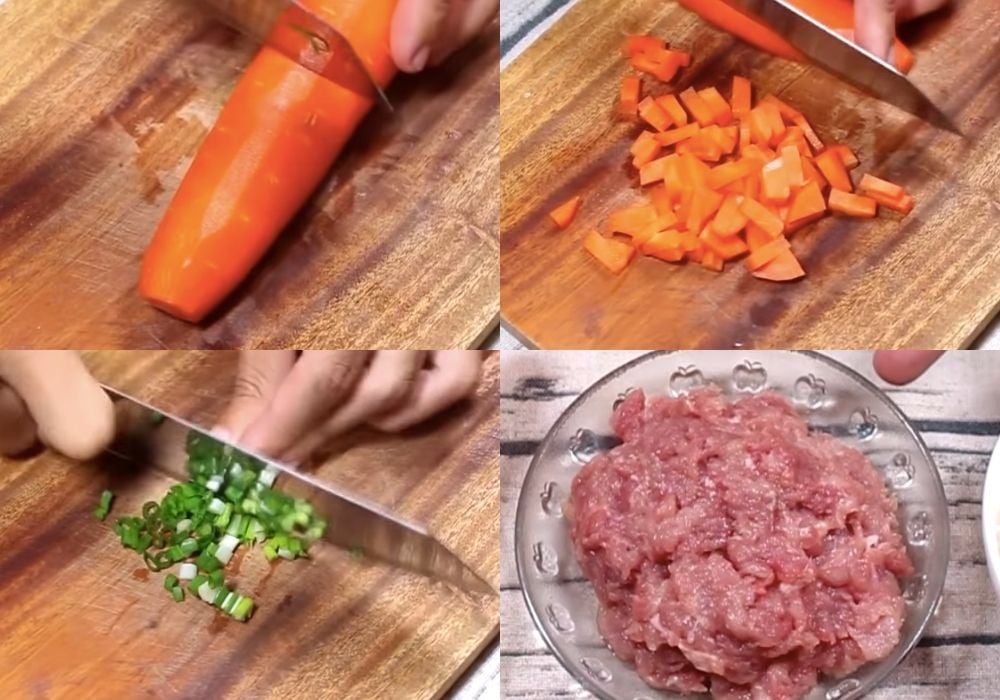 Sơ chế các nguyên liệu