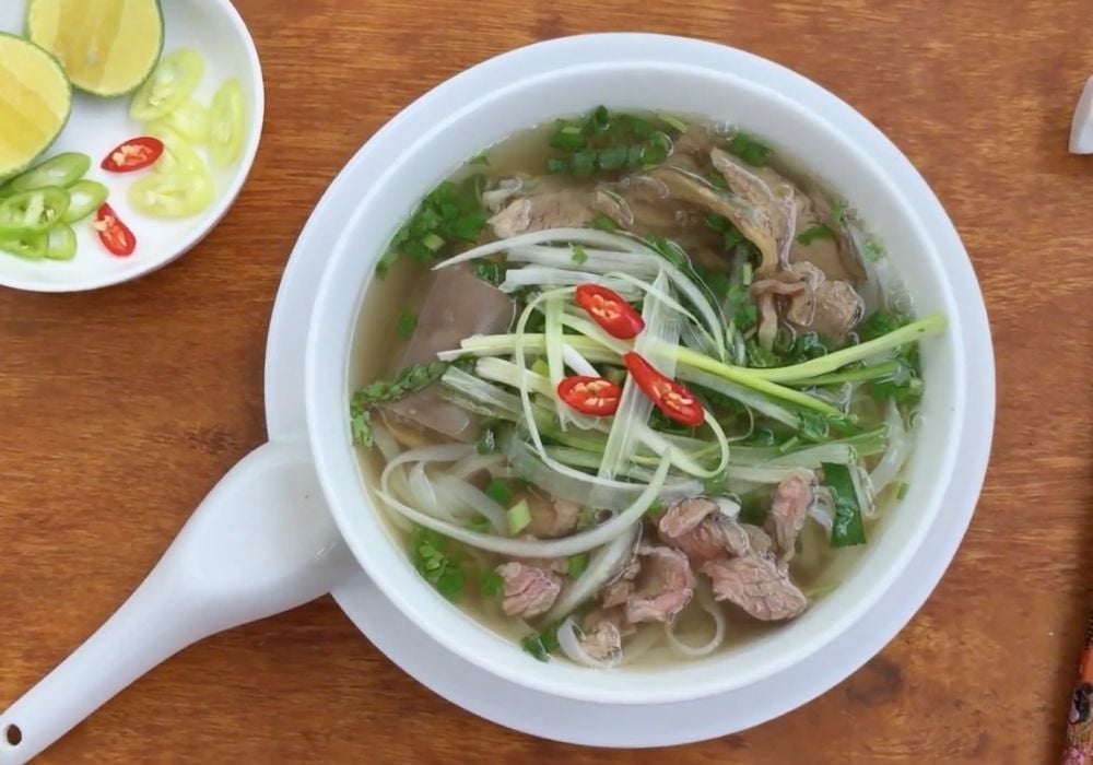 Phở bò Hà Nội có thể bảo quản trong tủ lạnh