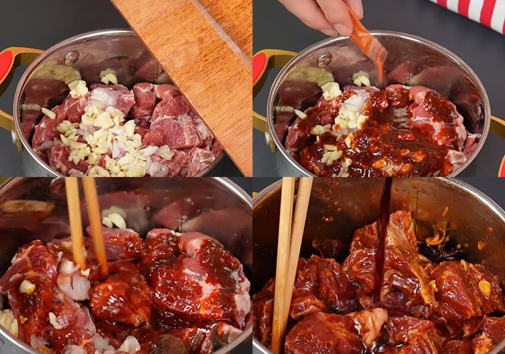 Sơ chế các nguyên liệu
