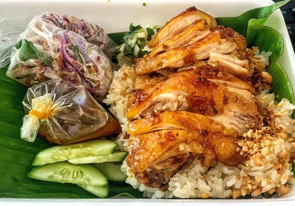 Xôi thịt khìa