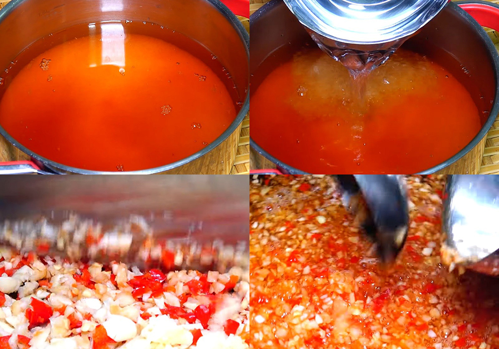 Các bước làm nước chấm bún thịt nướng