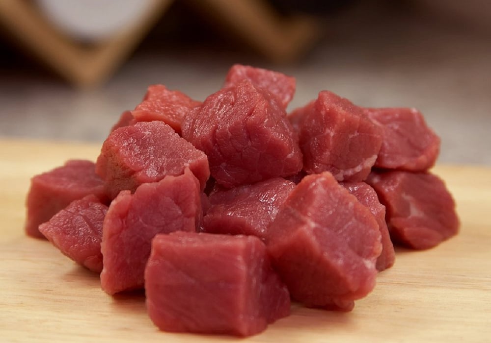 Cách thái thịt bò lúc lắc