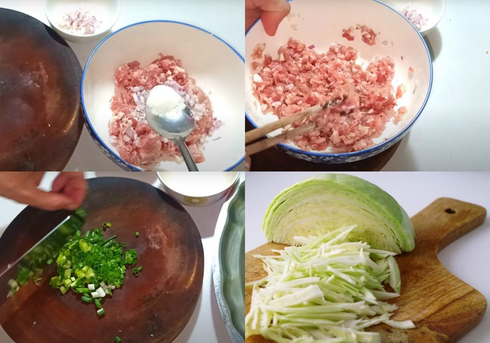 Sơ chế và tẩm ướp thịt
