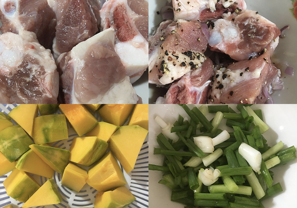 Sơ chế các nguyên liệu