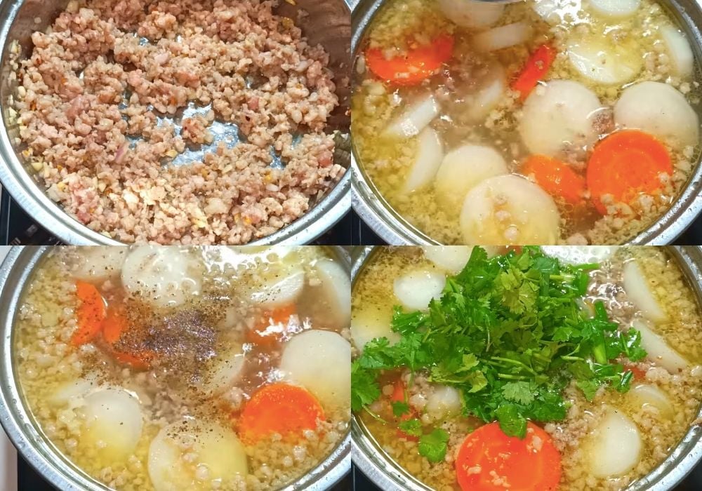Nấu canh