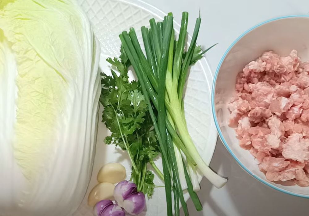 Chuẩn bị nguyên liệu
