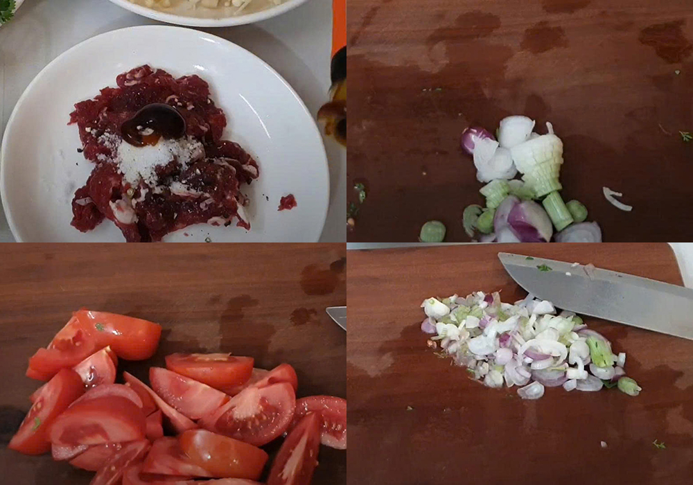Sơ chế các nguyên liệu