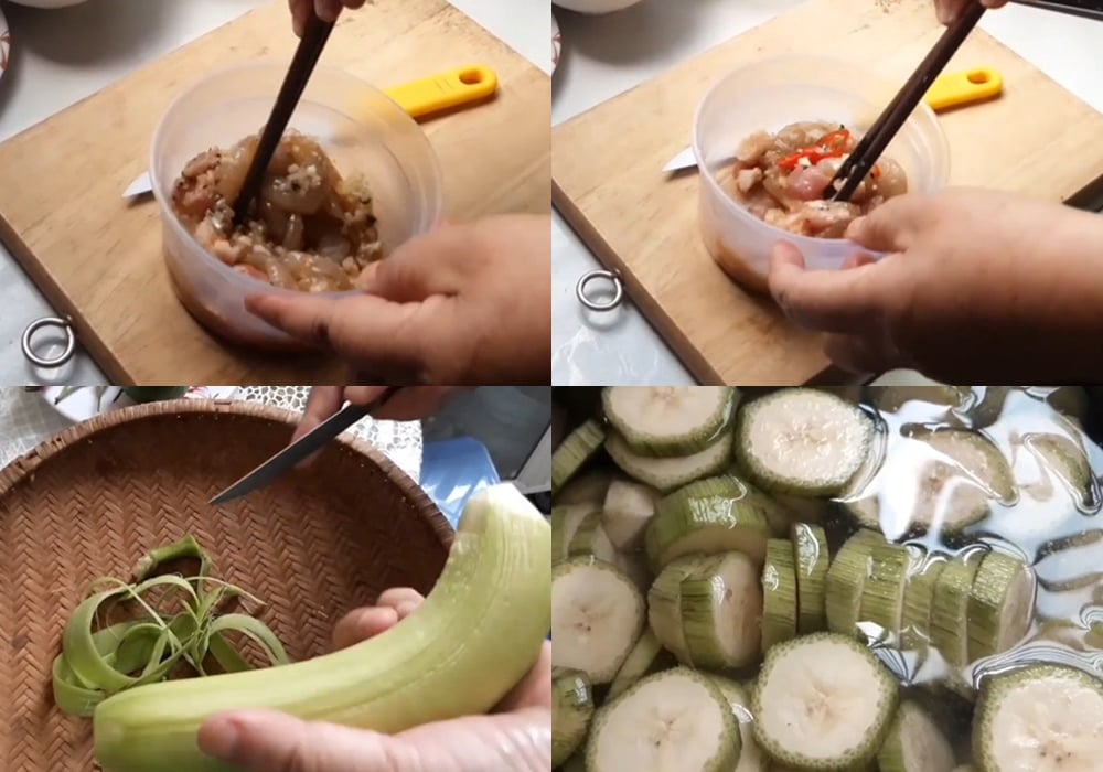 Sơ chế các nguyên liệu