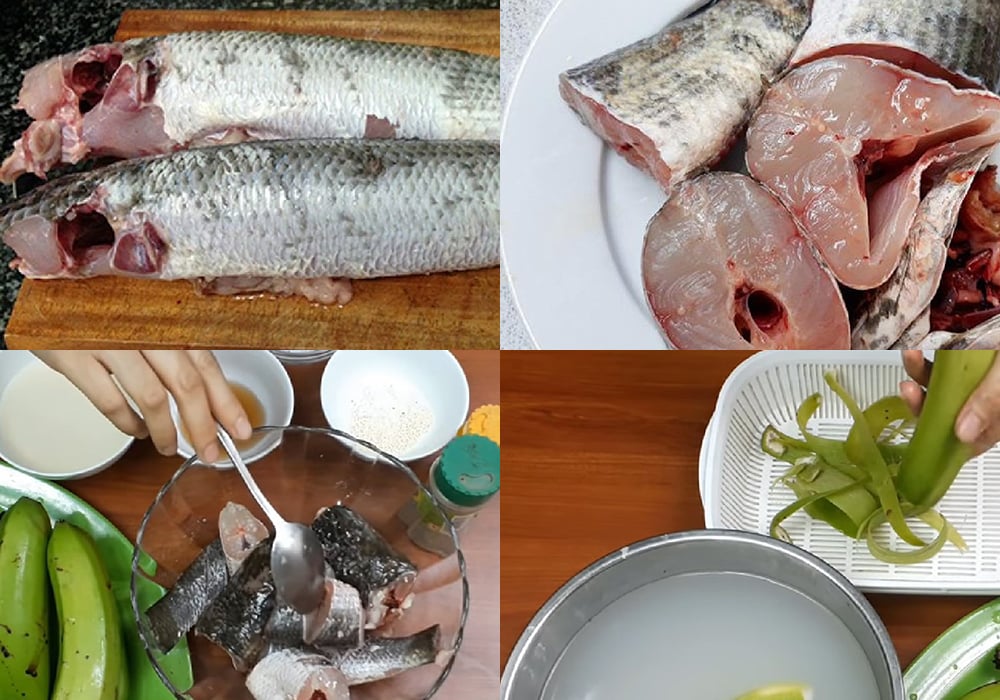 Sơ chế các nguyên liệu