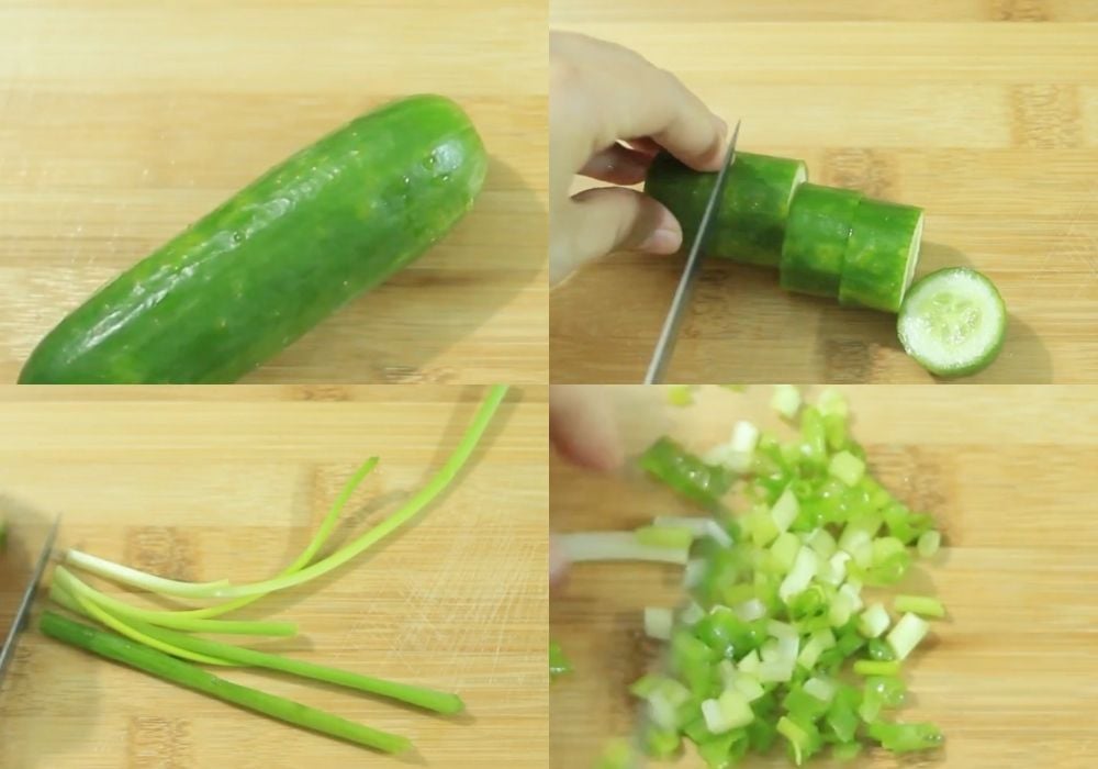 Sơ chế và chuẩn bị rau củ