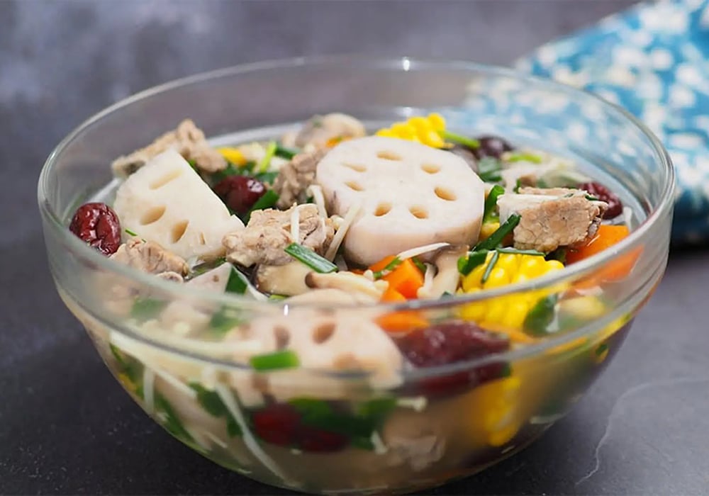 Mẹo bảo quản canh sườn củ sen đúng cách