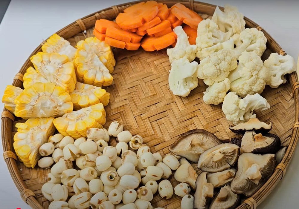 Sơ chế các nguyên liệu