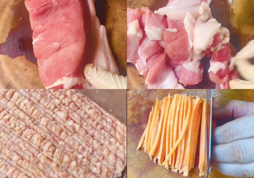 Sơ chế các nguyên liệu