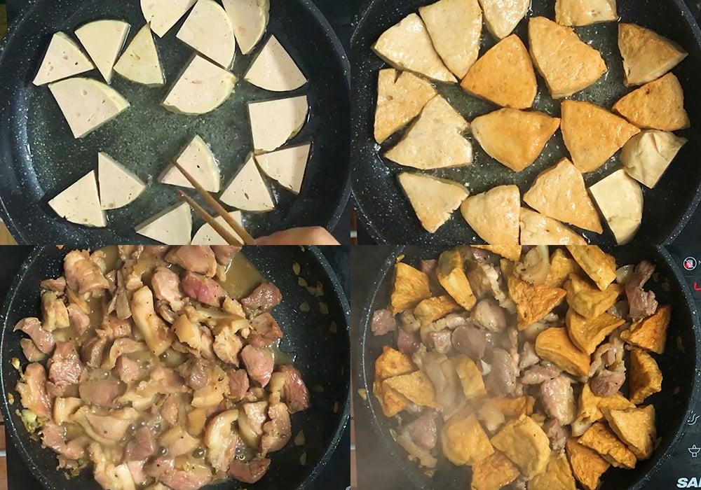 Cách làm chả lụa kho thịt