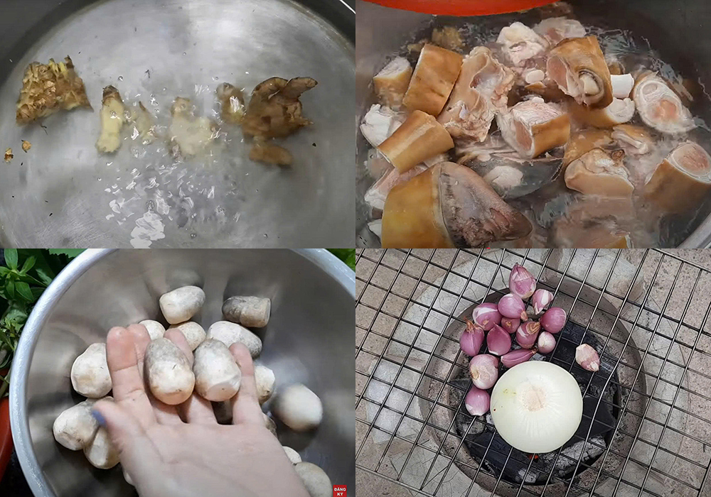 Sơ chế các nguyên liệu