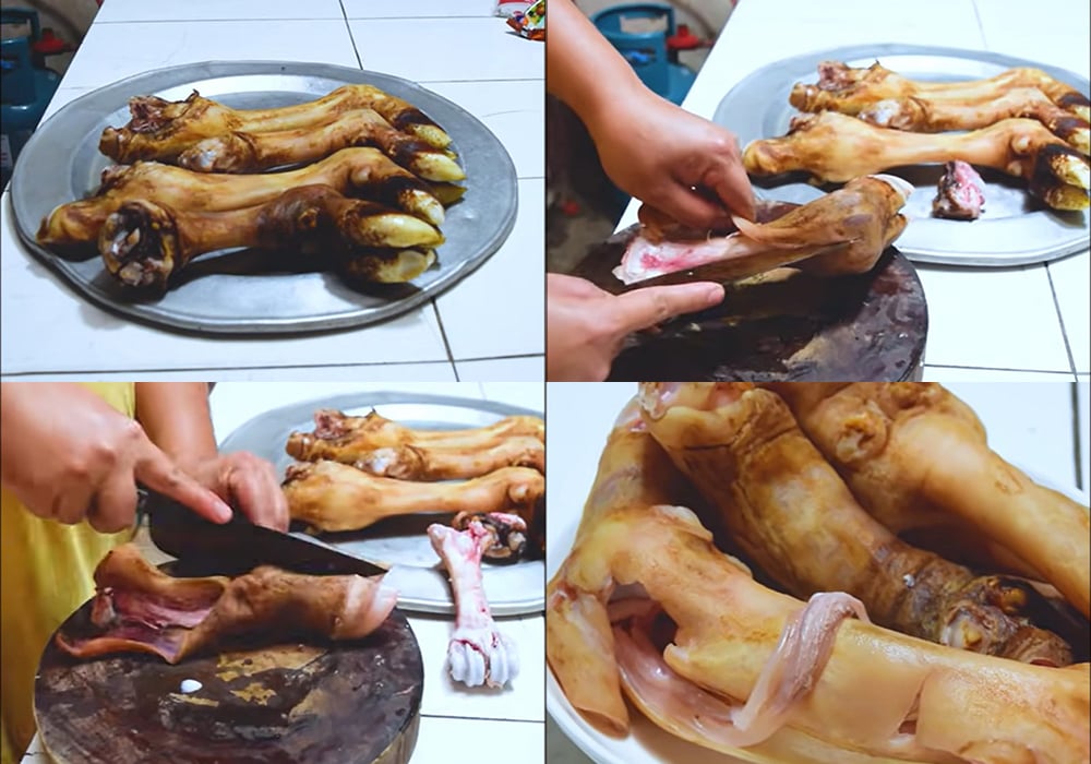 Sơ chế các nguyên liệu