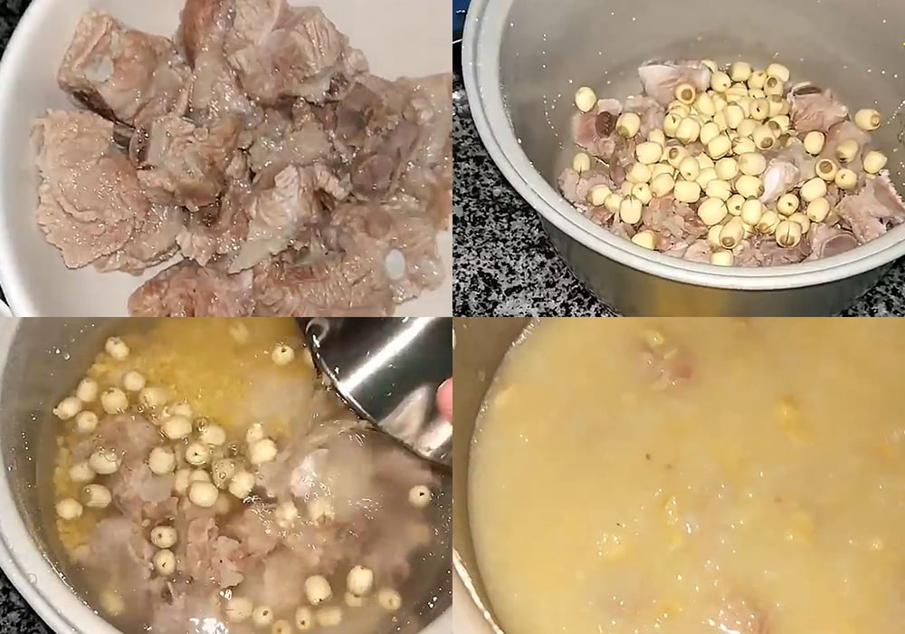 Sơ chế các nguyên liệu