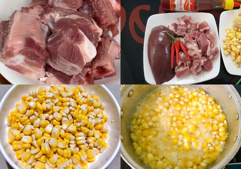 Sơ chế các nguyên liệu