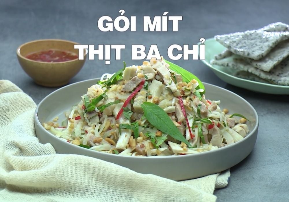 Gỏi mít non thịt ba chỉ