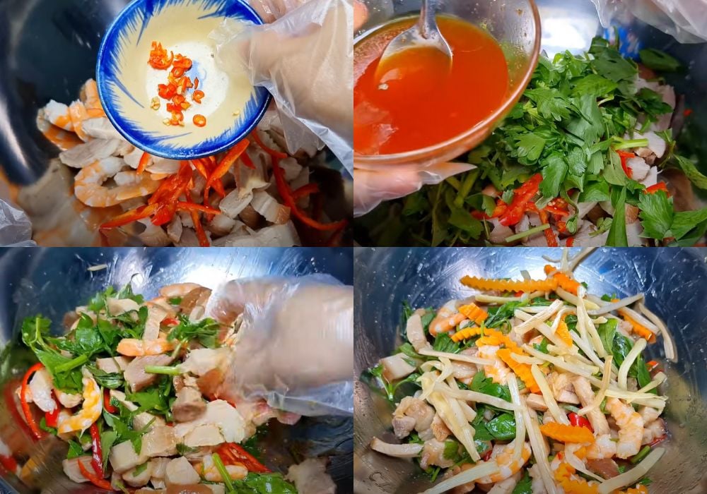 Trộn gỏi
