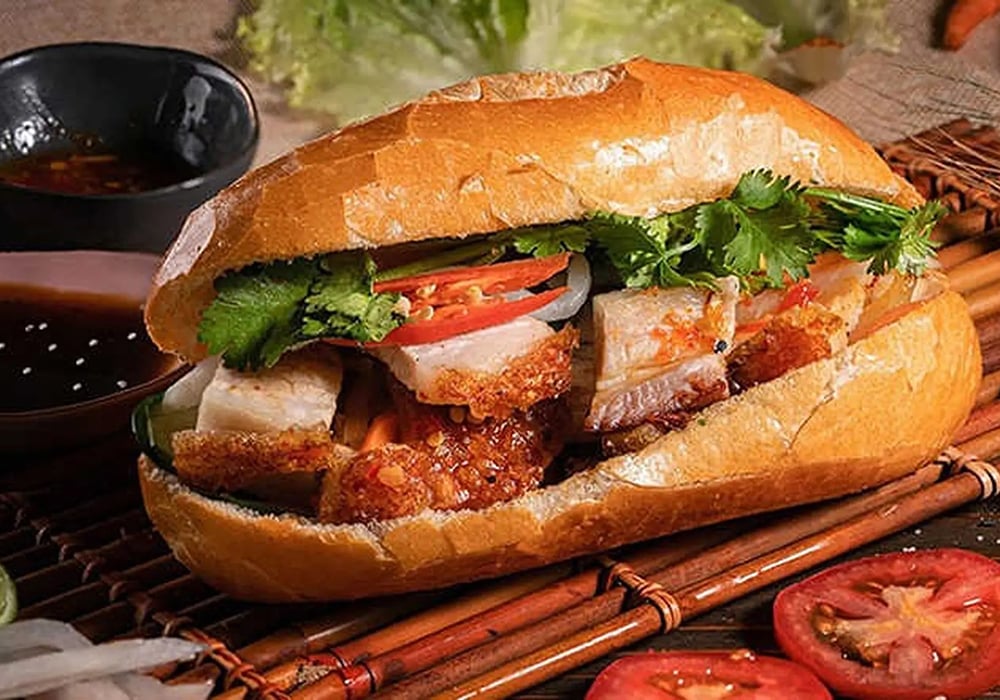Bánh mì heo quay