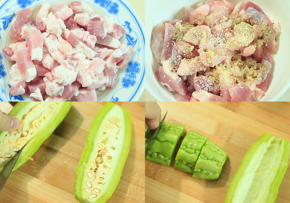 Sơ chế các nguyên liệu