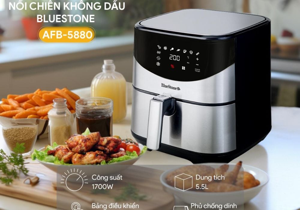 Tại sao phải chọn kích thước nồi chiên không dầu