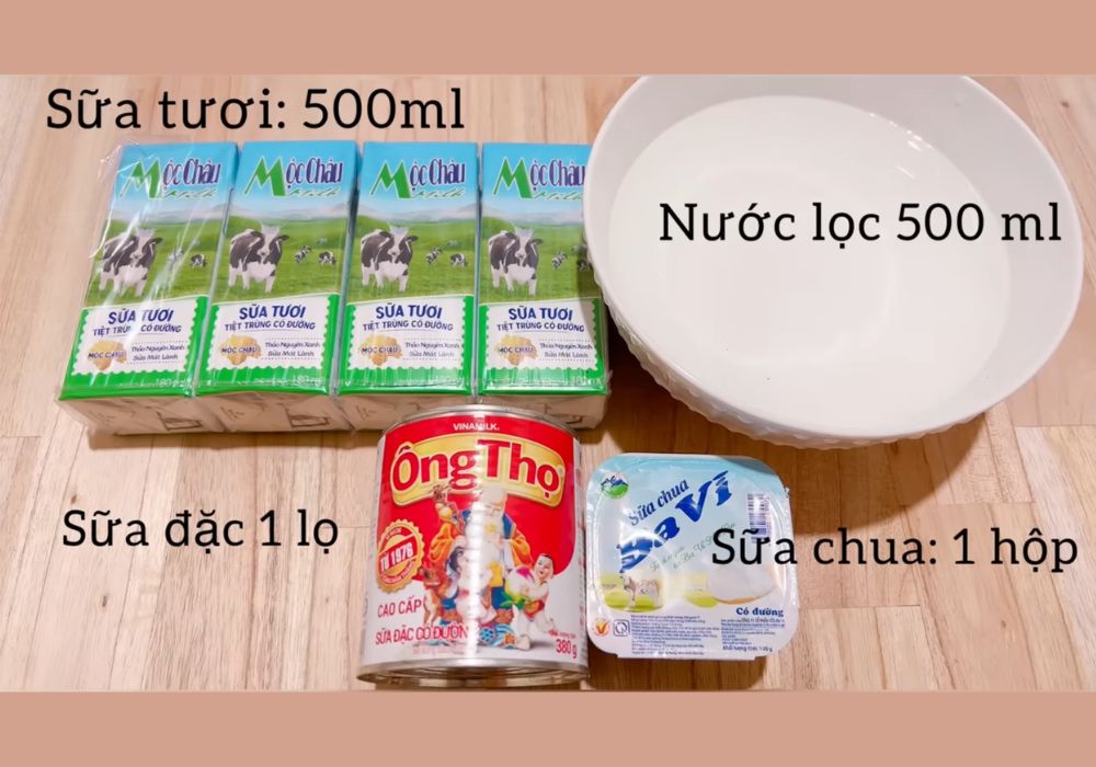 Lưu ý lựa chọn nguyên liệu có ngày sản xuất mới nhất để đảm bảo chất lượng