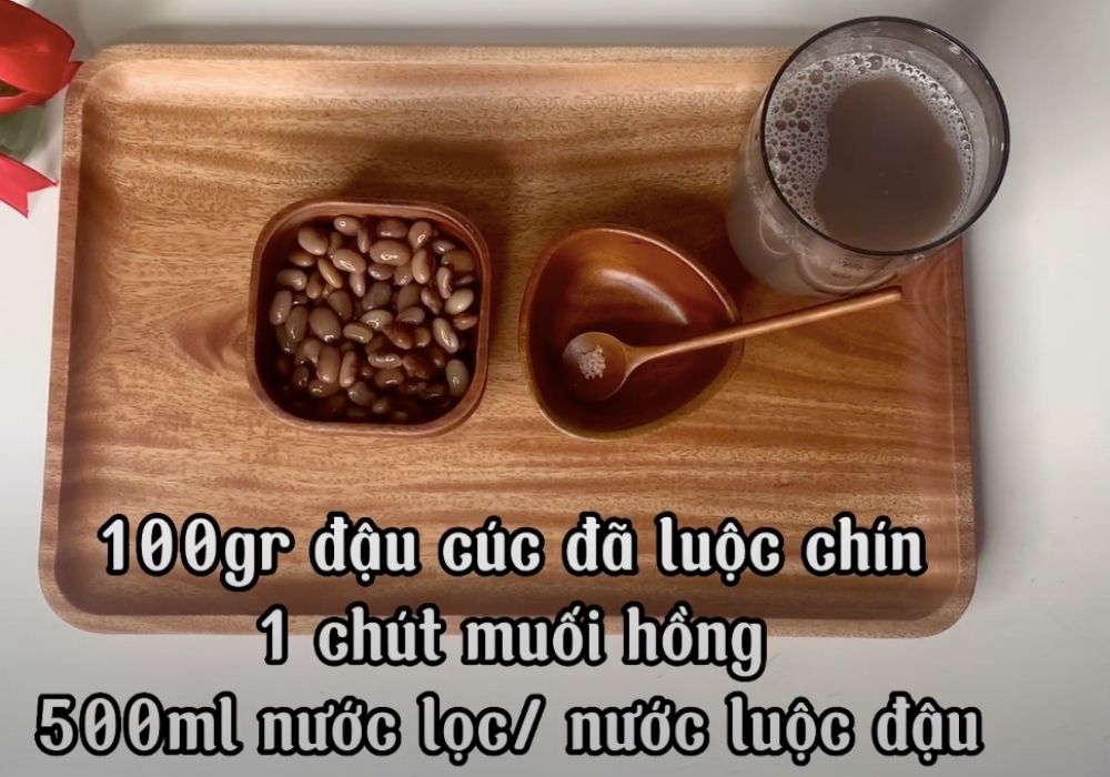 Nguyên liệu làm sữa đậu cúc