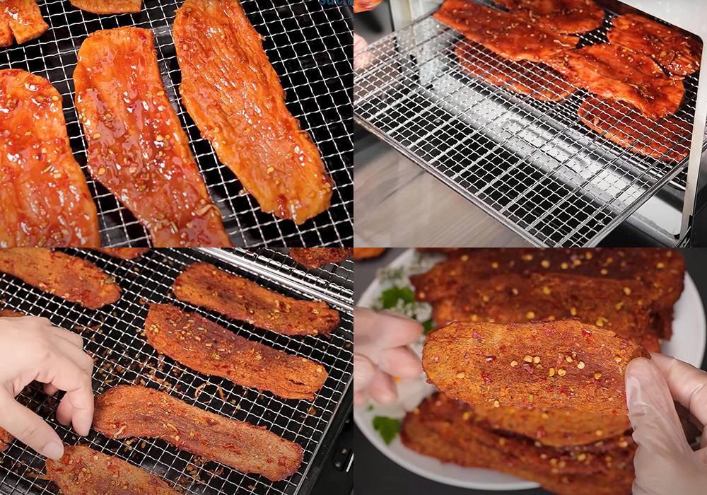 Các bước làm thịt heo khô