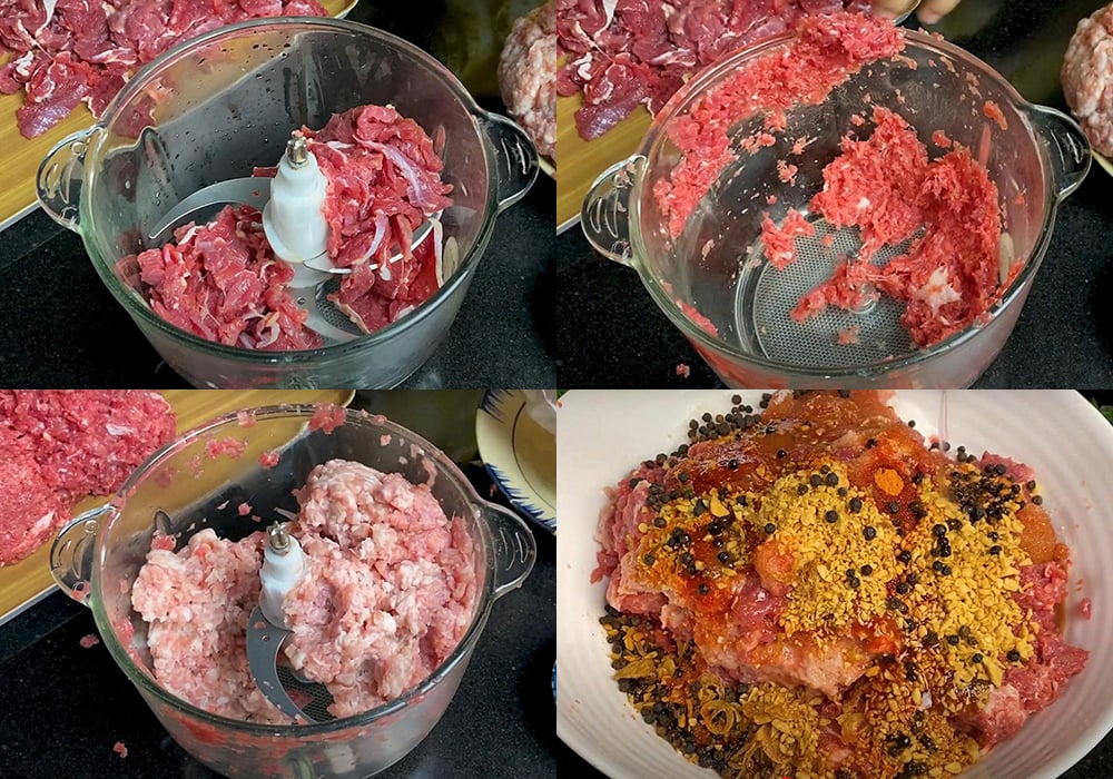 Sơ chế các nguyên liệu