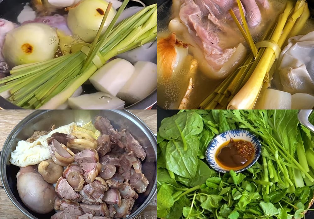 Sơ chế các nguyên liệu