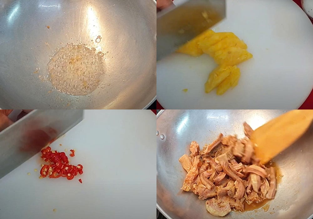 Sơ chế các nguyên liệu