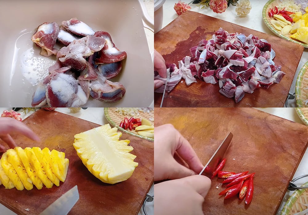 Sơ chế nguyên liệu