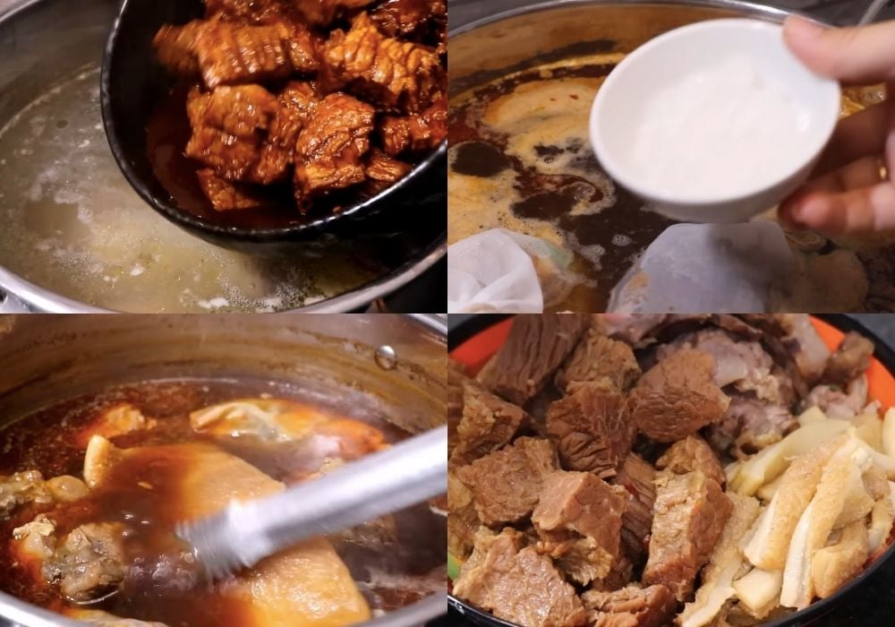 Hoàn thiện phần nước dùng