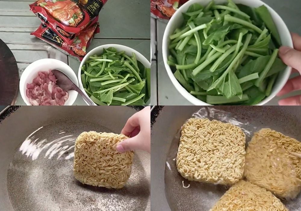 Sơ chế các nguyên liệu khác