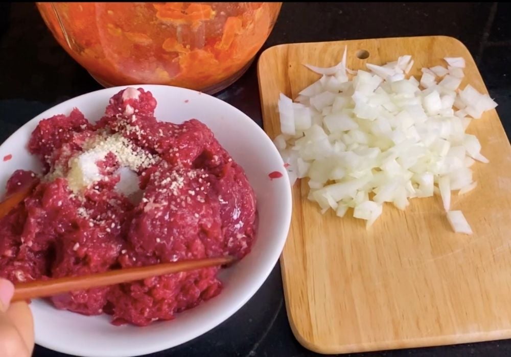 Ướp thịt bò