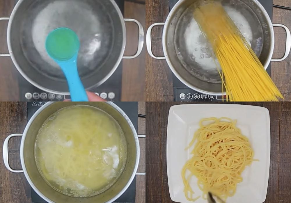 Luộc mì Ý
