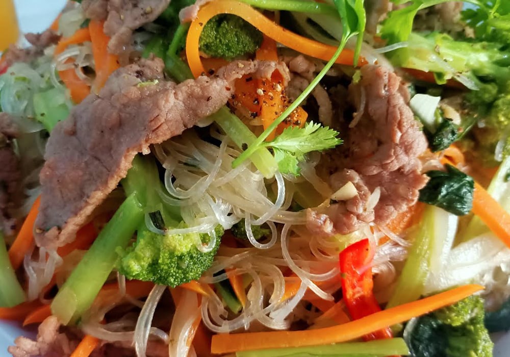 Mẹo bảo quản miến xào bò đúng cách