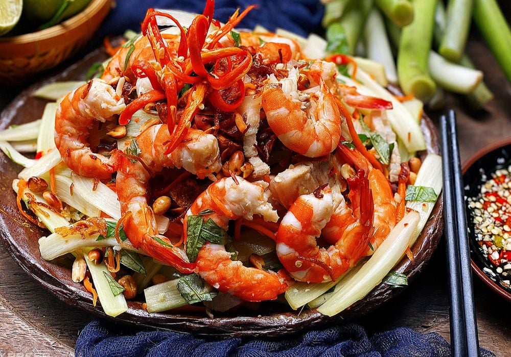 Gỏi tôm thịt
