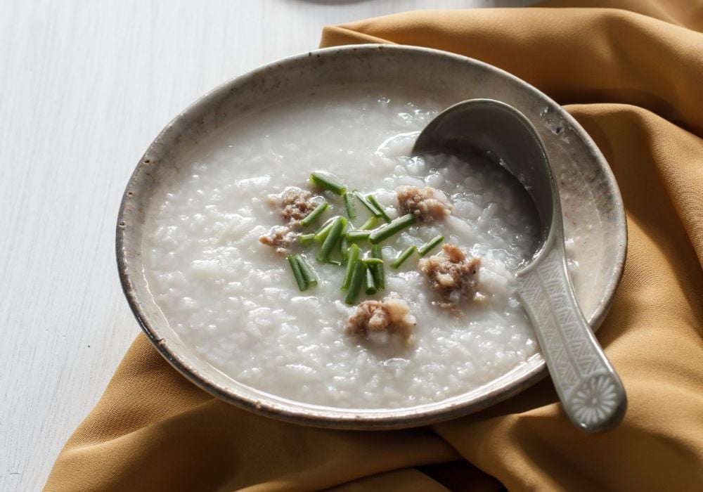 Cháo thịt bằm