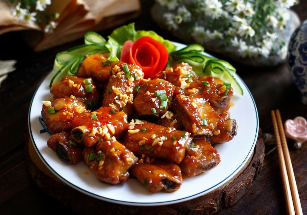 Sườn chiên
