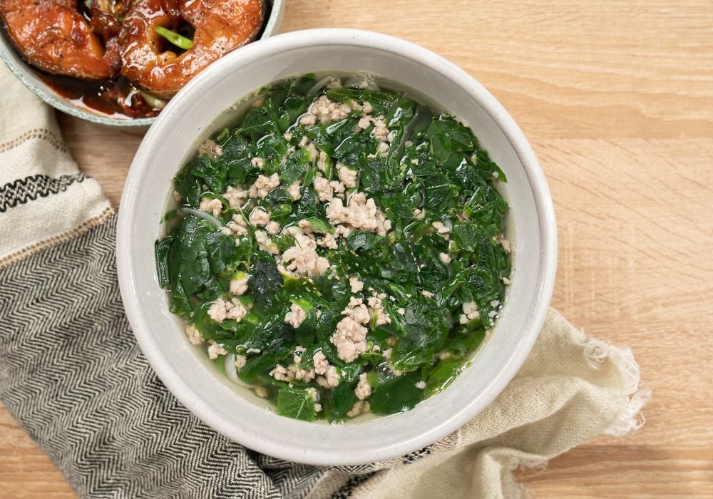 Canh thịt bằm