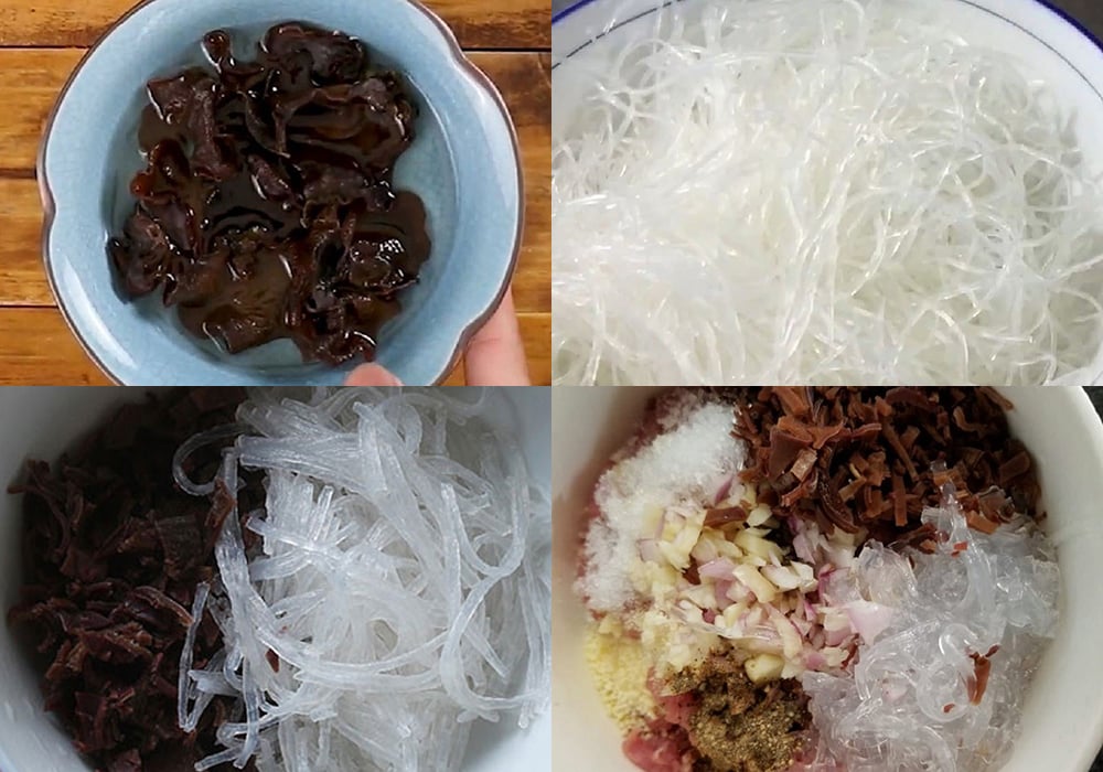 Sơ chế các nguyên liệu