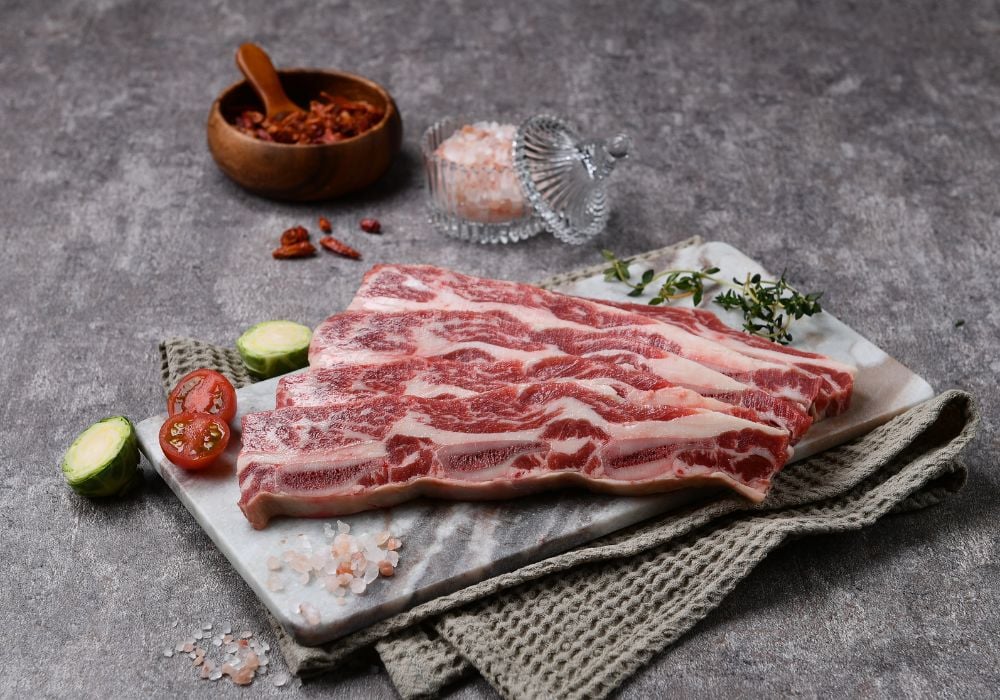 Chọn sườn bò tươi ngon